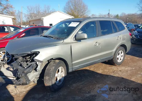 2008 Hyundai Santa Fe Gls from USA, damaged, VIN 5NMSG13D78H139014